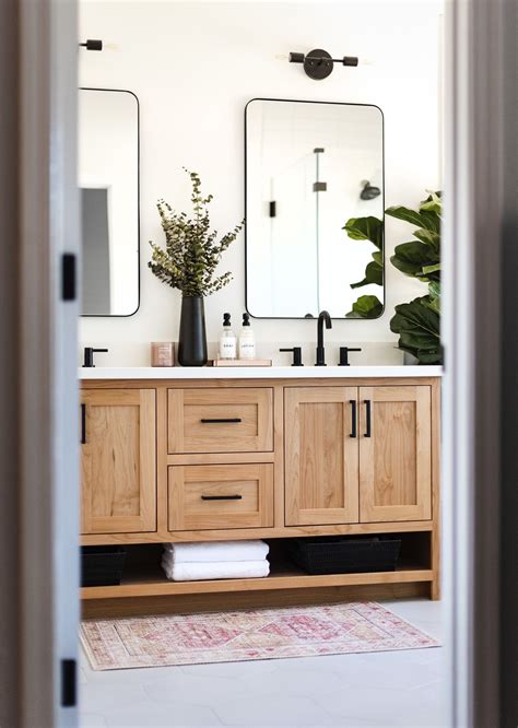 natural steel vanity cabinets|natural wood bathroom vanities.